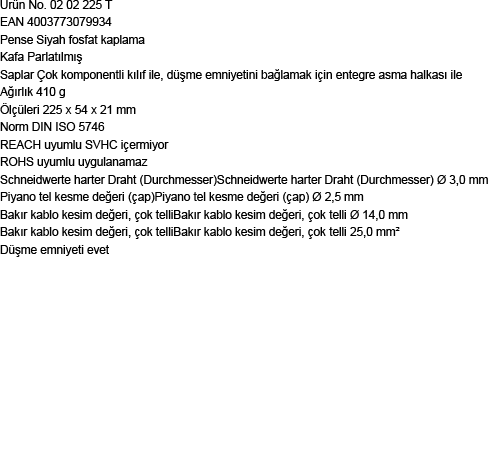 AĞIR TİP KOMBİNE PENSELER